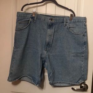 Wrangler Faded Denim Shorts